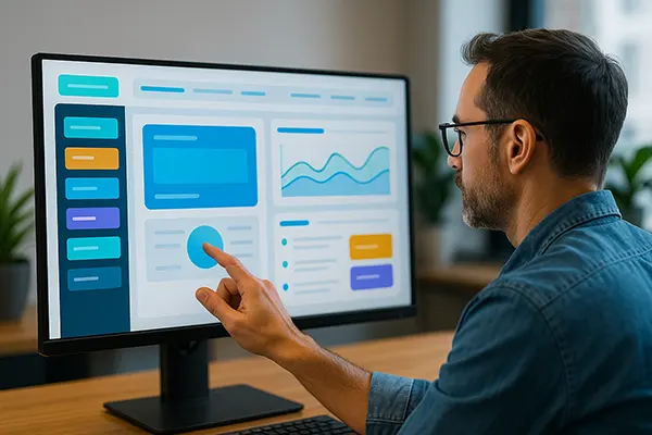 Personalised software screen