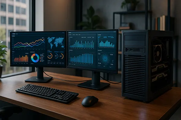 Data analysis setup